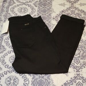 Kancan Black Cropped High-rise Skinny Jeans 15